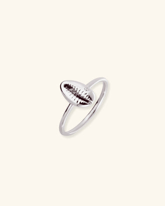 Baby Cowrie Ring