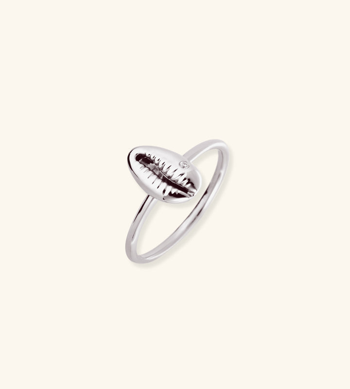 Baby Cowrie Ring
