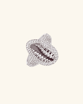Cowrie Ring Pavé