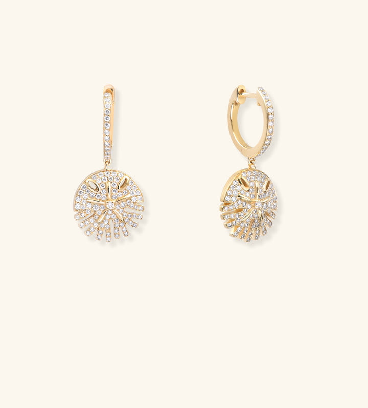 Baby Sandola Hoop Earrings Pavé