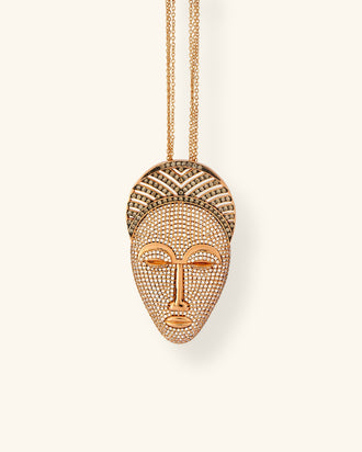 Acalata Necklace, Large Version Pavé