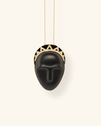 Acalata Necklace, Ebony No. 2