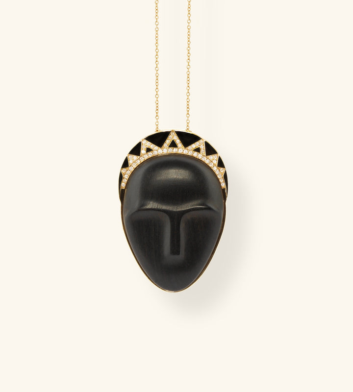Acalata Necklace, Ebony No. 2