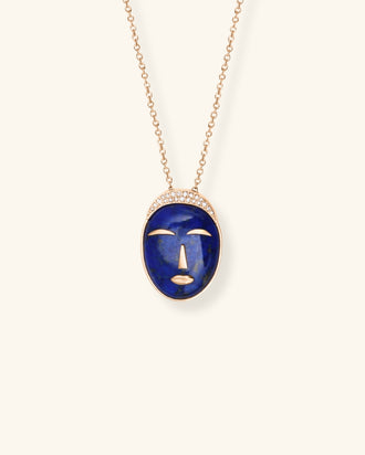 Acalata Necklace, Lapis
