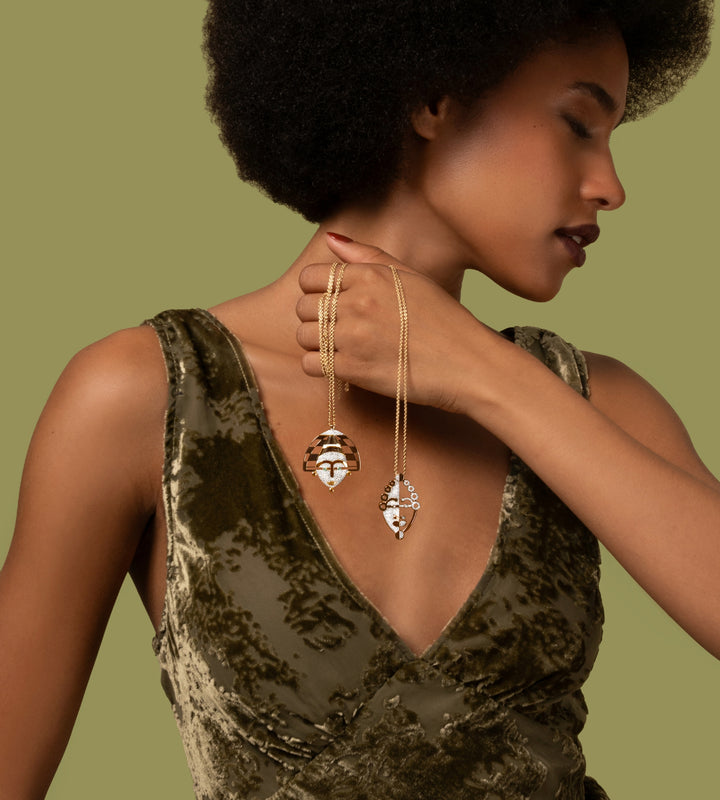 Acalata Contemporary Necklace No. 4, Large Version