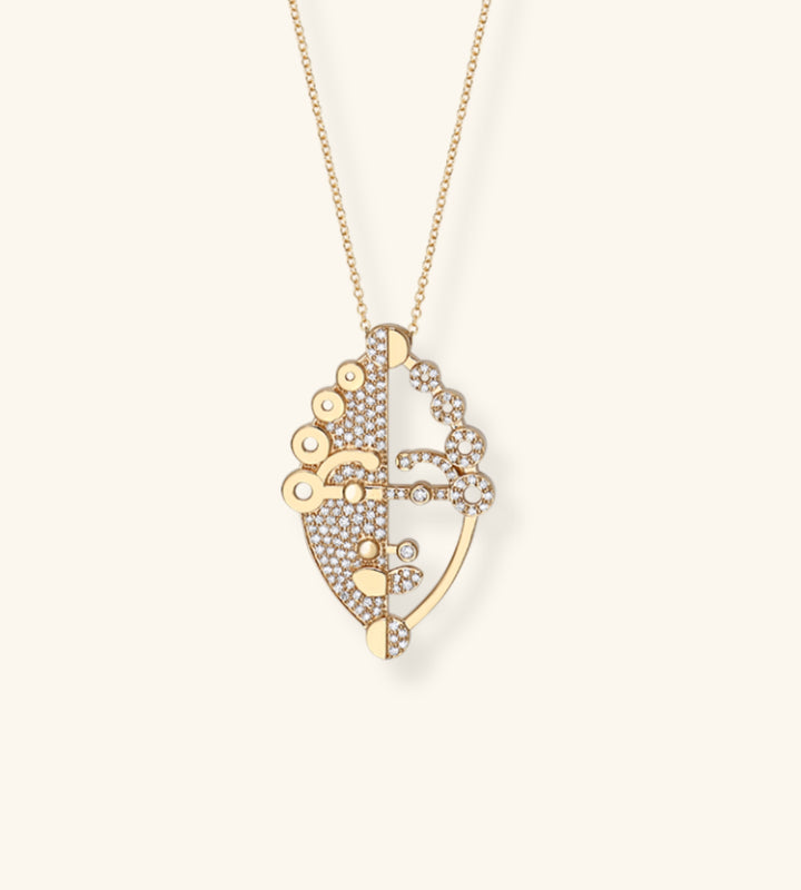 Acalata Contemporary Necklace No. 4, Large Version