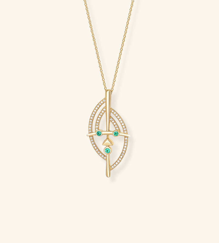Acalata Contemporary Necklace No. 3, Large Version