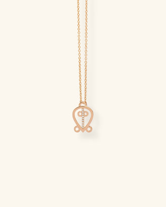 Adinkra Necklace, Love