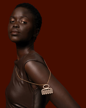 Collier Adinkra, Beauté XL