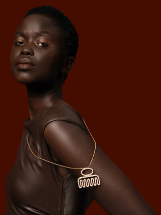 Collier Adinkra, Beauté XL