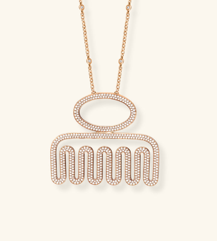 Adinkra Necklace, Beauty XL