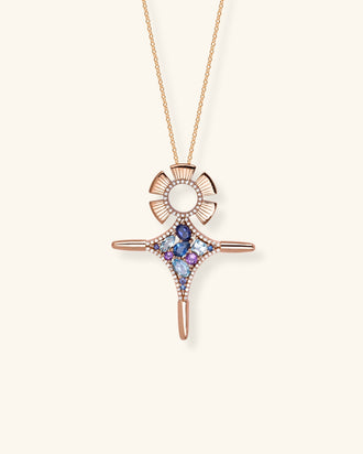 Collier Agadez, Blue