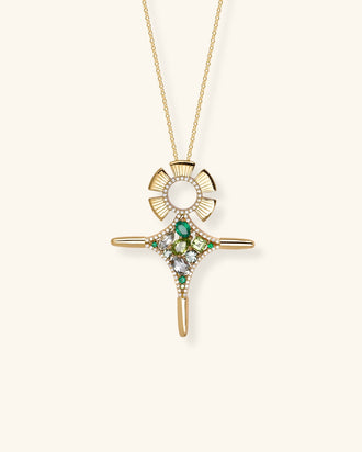 Agadez Necklace, Green