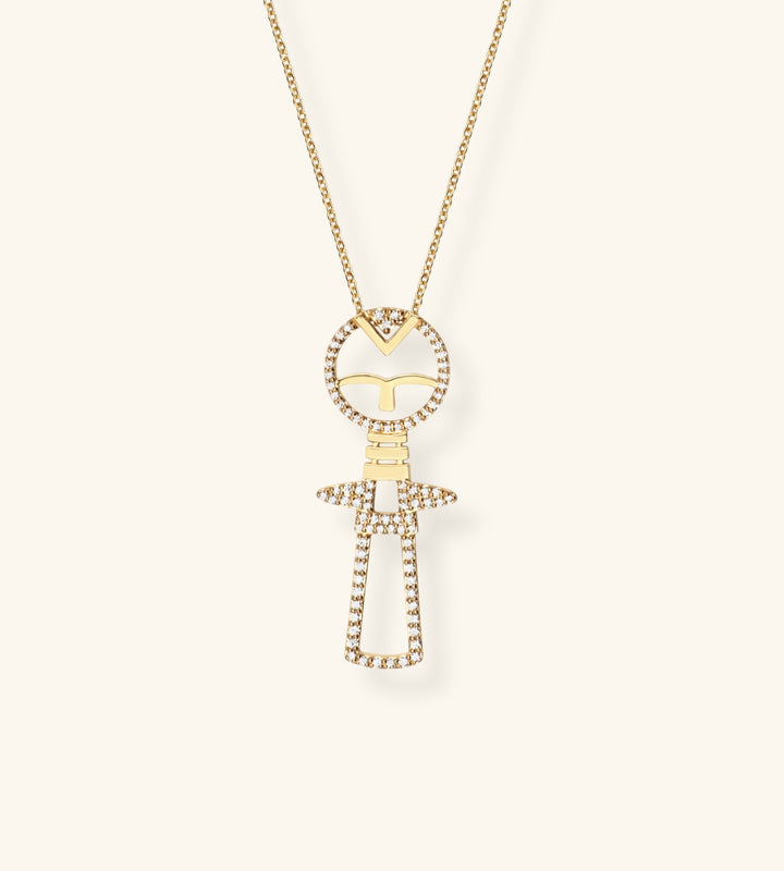Ashanti Necklace, Openwork, Large Version