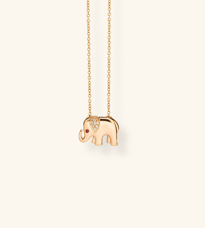 Baby Elephants Necklace