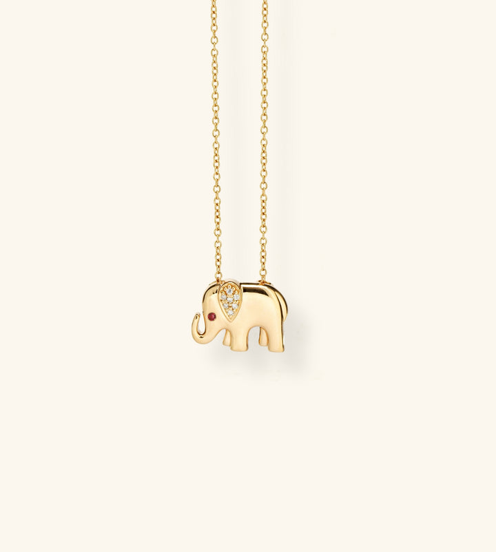Baby Elephants Necklace