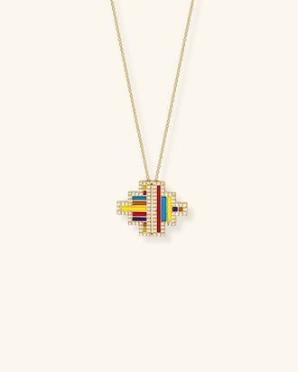 Kita Lacquer Necklace, Small Version