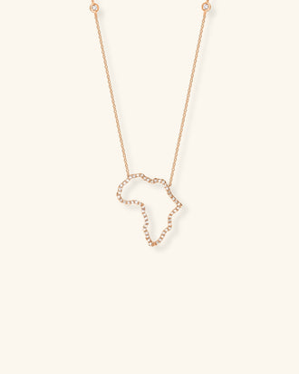 Origine Openwork Necklace Pavé