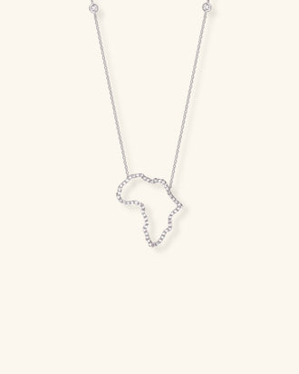 Origine Openwork Necklace Pavé