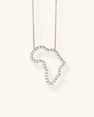 Origine Openwork Necklace XL Pavé