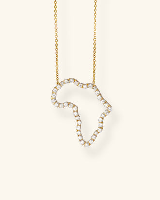 Origine Openwork Necklace XL Pavé