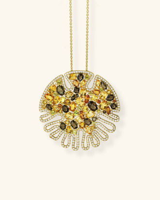 Sandola Yellow Necklace, Large Version