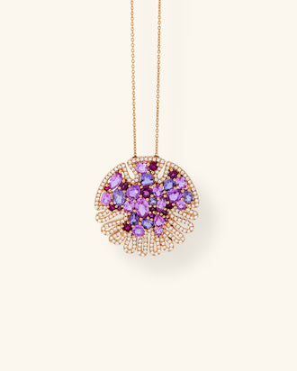 Sandola Pink Necklace, Small Version