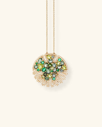 Sandola Green Necklace, Small Version