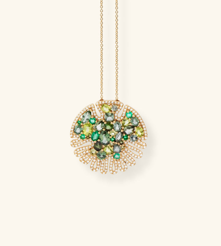 Sandola Green Necklace, Small Version