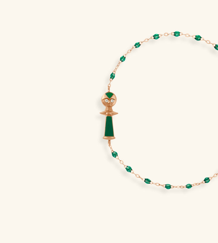 Ashanti Bracelet, Emerald