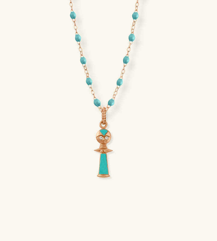 Ashanti Pendant, Turquoise