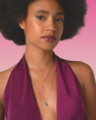 Ashanti Pendant, Turquoise