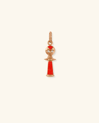 Ashanti Pendant, Coral