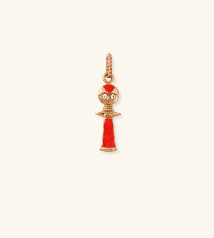 Ashanti Pendant, Coral
